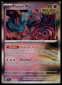 Flutter Mane 078/162 Temporal Forces Holo Rare Pokemon Card | NM - Image 1