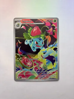Ivysaur Illustration Rare 134/132 Near Mint Mega Evolution Pokemon TCG English - Image 1
