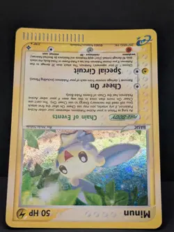 Minun 7/97 Dragon Holo Ultra Rare Pokemon TCG Nintendo e-reader vintage NM - Image 4