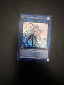 Yugioh! Sky Striker Ace = Zero DUAD-EN049 Secret Rare 1st Edition NM - Image 1