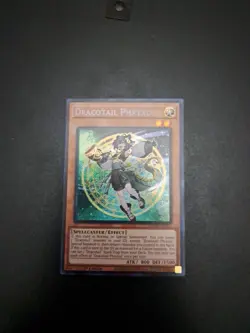 Dracotail Phryxul DOOD-EN023 Secret Rare NM yugioh 1st ed - Image 1