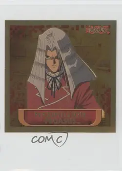Maximillion Pegasus Topps YuGiOh Sticker Collection Gold Foil #10 2002 - Image 1