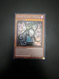 Dooms XII Zero - Drastea - NM - DOOD-EN008 - Secret Rare yugioh 1st ed - Image 1