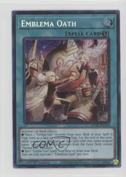 Emblema Oath Prismatic SE 1st Ed. YuGiOh 25th Anniversary Tin: Dueling Mirrors - Image 1