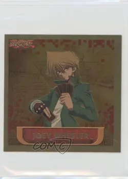 Joey Wheeler Topps YuGiOh Sticker Collection Gold Foil #9 2002 - Image 1