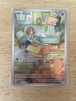 Pokemon TCG Ralts #211 Holo Illustration Rare Card - NM/Mint - Image 1