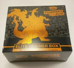 Pokemon Trading Card Game TCG Champion's Path ETB Elite Trainer NEW & SEALED BOX 820650805455 - Image 1