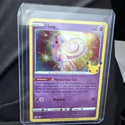 Pokemon TCG Mew Celebrations Holo Rare Card 011/025 Near Mint/Mint Condition - Image 1
