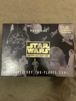 VTG Star Wars Premiere Customizable Card Game 2-Player Starter Set 1995 - Image 1