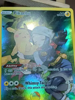 LP Pikachu TG05/TG30 Swsh11: Lost Origin Trainer Gallery Holo Pokemon card - Image 4