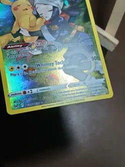 LP Pikachu TG05/TG30 Swsh11: Lost Origin Trainer Gallery Holo Pokemon card - Image 5