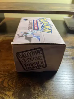 1999 Pokemon Trading Card Game Fossil Card Box - Empty Display Box (No Cards) - Image 4