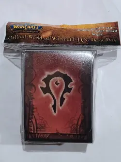 Blizard WORLD OF WARCRAFT Official TCG Card DECK BOX w/Index Board Inside - Image 5