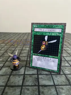 Yugioh Dungeon Dice Monsters DDM Killer Needle W/ Original Card - Image 1