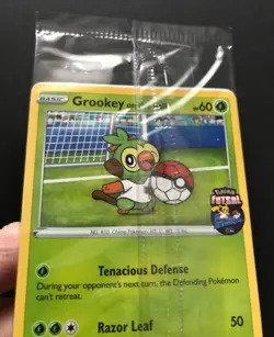 Grookey On The Ball 003/005 Futsal Pokemon Card PROMO UK Exclusive NEW SEALED - Image 3