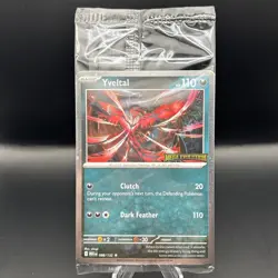 Pokemon TCG Yveltal 088/132 Stamped Mega Evolutions Promo Card Sealed NM - Image 1