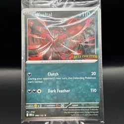 Pokemon TCG Yveltal 088/132 Stamped Mega Evolutions Promo Card Sealed NM - Image 2