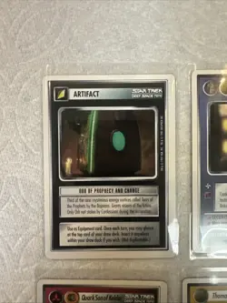 Star Trek CCG First Anthology (WB) Complete Six-Card Near-Mint/NM Promo Set - Image 2