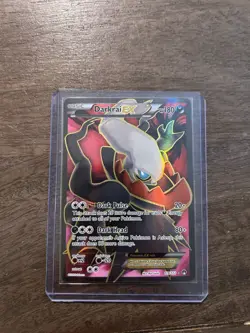 Pokemon Darkrai EX Holo Full Art Ultra Rare Card 118/122 - Image 1