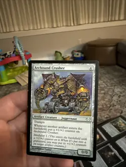 MTG Arcbound Crusher Planechase Regular Uncommon Magic The Gathering LP - Image 1