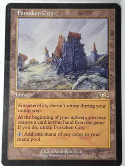 Forsaken City - Planeshift - Magic the Gathering MTG Nice! - Image 1