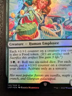 Icing Manipulator 142/244 UNF Foil Uncommon Unfinity Magic: The Gathering - Image 4