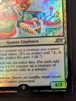 Icing Manipulator 142/244 UNF Foil Uncommon Unfinity Magic: The Gathering - Image 5