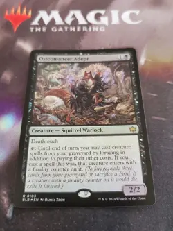 Mtg. Osteomancer Adept. Foil. Bloomburrow. Nm - Image 1