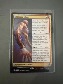 Sorcerer Class NM Adventures in the Forgotten Realms 233/281 MTG Regular - Image 1