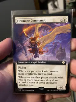 Firemane Commando (Extended Art) Commander: March of the Machine Regular - Image 1