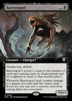 Barrowgoyf - Extended Art MH3C LP MTG - Image 1