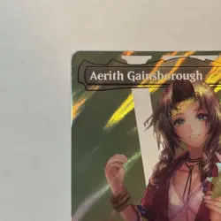 Aerith Gainsborough (Borderless) (Surge Foil) Final Fantasy Foil MTG - Image 2
