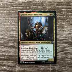 Kraven, Proud Predator - 0132 - Marvel's Spider-Man - MTG - NM/M - English - Image 1