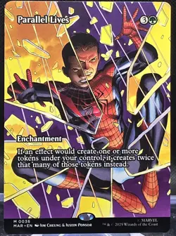 Parallel Lives #36 Spider-Man Borderless Regular Mythic - Image 1