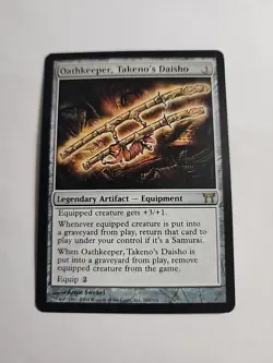 Oathkeeper Takeno's Daisho x1 MTG ENGLISH Rare -- Check My Store! - Image 3