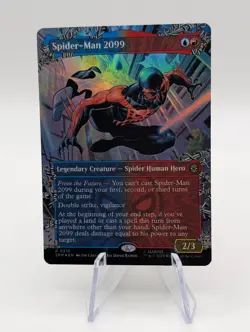 Magic the Gathering | Spiderman 2099 Borderless FOIL | Pack fresh NM - Image 1
