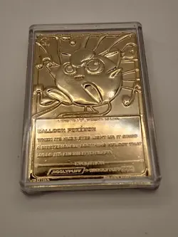 1999 Burger King BK Pokemon Jigglypuff **see Pictures Card Case Damaged - Image 4