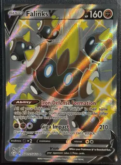 Falinks V SV115/SV122 - Ultra Rare Shining Fates 2021 Pokemon TCG - NM/M Card - Image 1