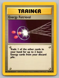 Pokemon TCG Base Set Energy Retrieval #81 - Image 1