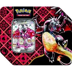 Pokemon Charzard Ex Tin Paldean Fates TCG New In Box Sealed English - Image 1
