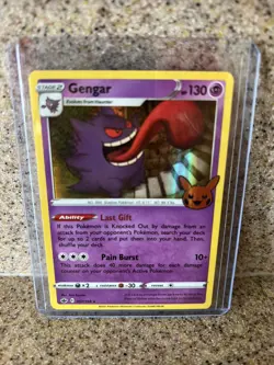 Pokemon TCG Trick or Trade Halloween 057/198 Gengar HOLO - Image 1