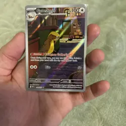Pokemon Mega Evolution Gumshoos 153/132 Illustration Rare IR NM Full Art - Image 1