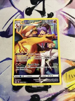 Pokemon TCG Charizard TG03/TG30 Lost Origin Trainer Gallery NM - Image 1