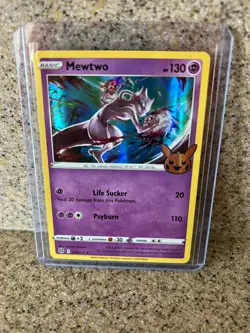 Mewtwo 056/172 Holo Trick or Trade BOOster 2022 Halloween Pokemon TCG NM - Image 1