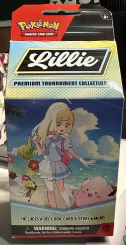 Pokemon TCG: Lillie Premium Tournament Collection (6 Packs) - Factory Sealed - Image 1