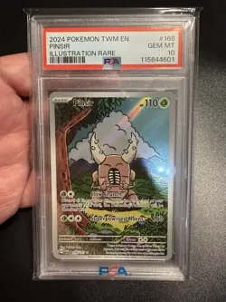 2024 POKEMON SV TWILIGHT MASQUERADE - TWM EN #168/167 PINSIR IR PSA 10 - Image 1