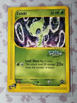 Pokemon Celebi 50 Promo WOTC NM Near Mint - Image 1