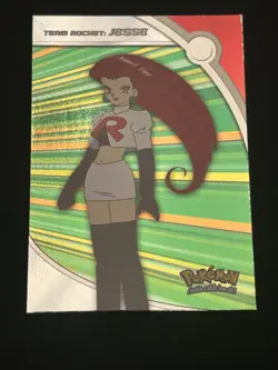 Pokemon Team Rocket Jesse Foil Topps Series 2 #HV2 TV Animation Edition NM/M - Image 1