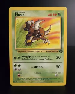 Pokemon TCG - PINSIR - 25/64 - RARE - UNLIMITED - JUNGLE (1999) - WOTC - LP - Image 1