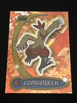 Pokemon Combusken Foil Topps Advanced Challenge 2003 #21 NM - Image 1